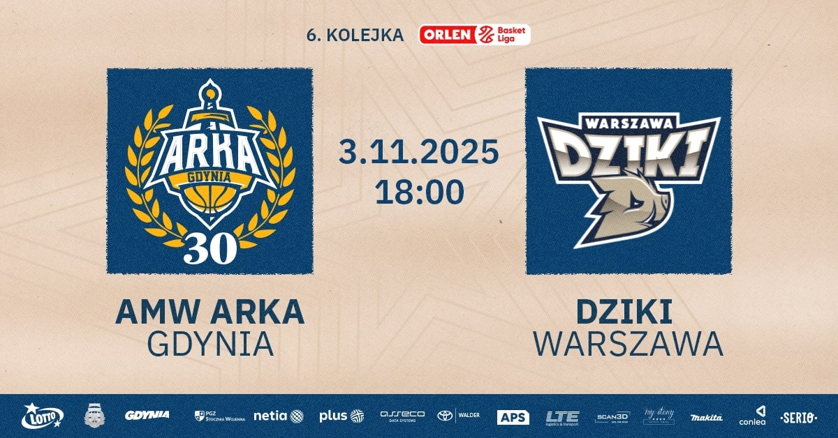 AMW Arka Gdynia vs Dziki Warszawa