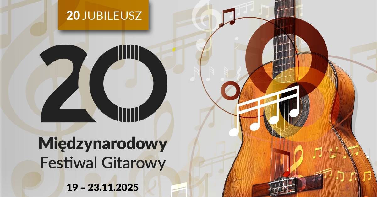 XX Międzynarodowy Festiwal Gitarowy - koncert gitary fingerstyle