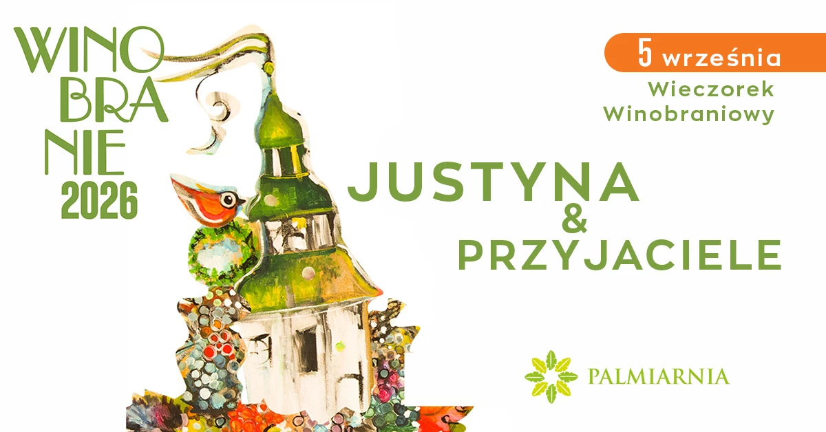 Winobraniowy wieczorek taneczny z zespołem Justyna & Przyjaciele