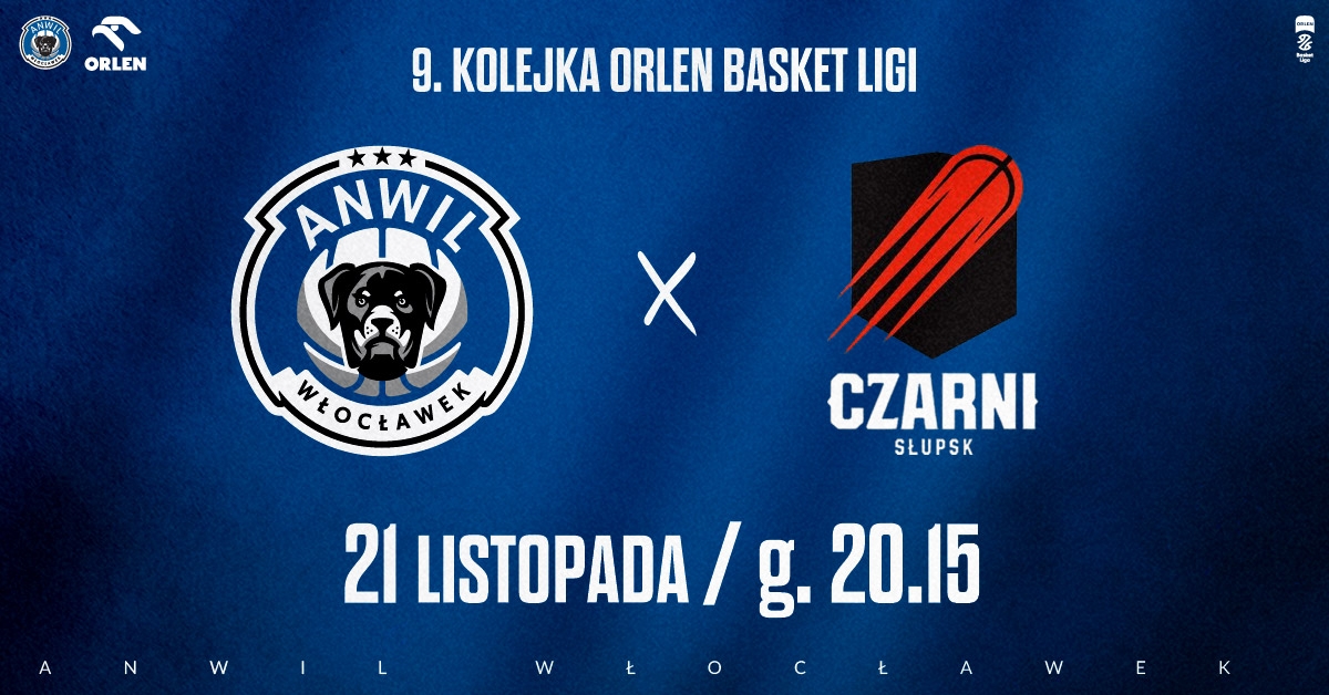 Anwil Włocławek vs Energa Czarni Słupsk